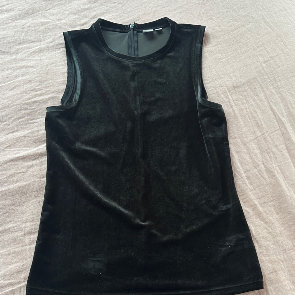 GAP Black Velvet Tank Top